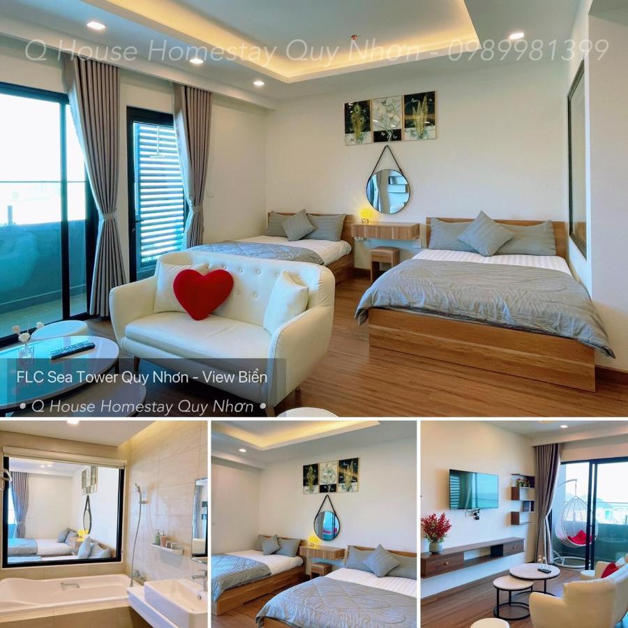 Q House- Flc Sea Tower Apartment Quy Nhon Bagian luar foto